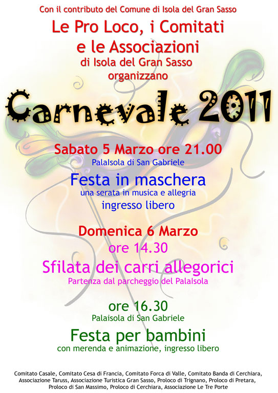 Carnevale 2011