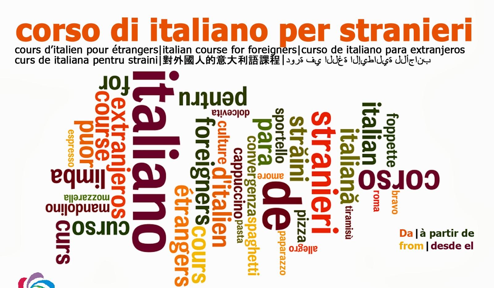 Corsi gratuiti di Italiano per stranieri