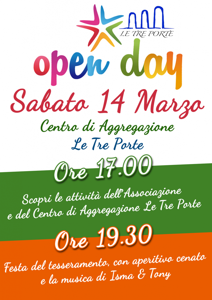 Openday Le Tre Porte 2015