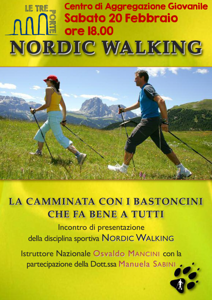 Incontro pubblico Nordic Walking