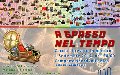 Caccia al tesoro 2017, a spasso nel tempo!