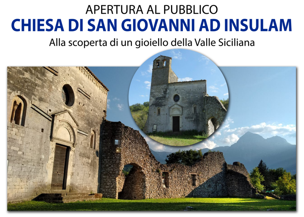 Apertura al pubblico della chiesa di San Giovanni ad Insulam