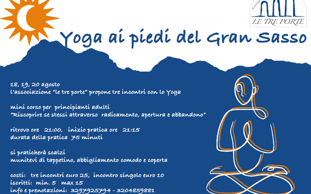 Mini corso di yoga