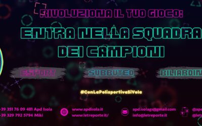 Il Mondo degli eSports con Tre Porte United e APD Isola