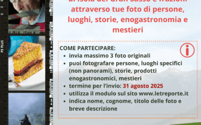 Contest fotografico L’isolanità in una foto